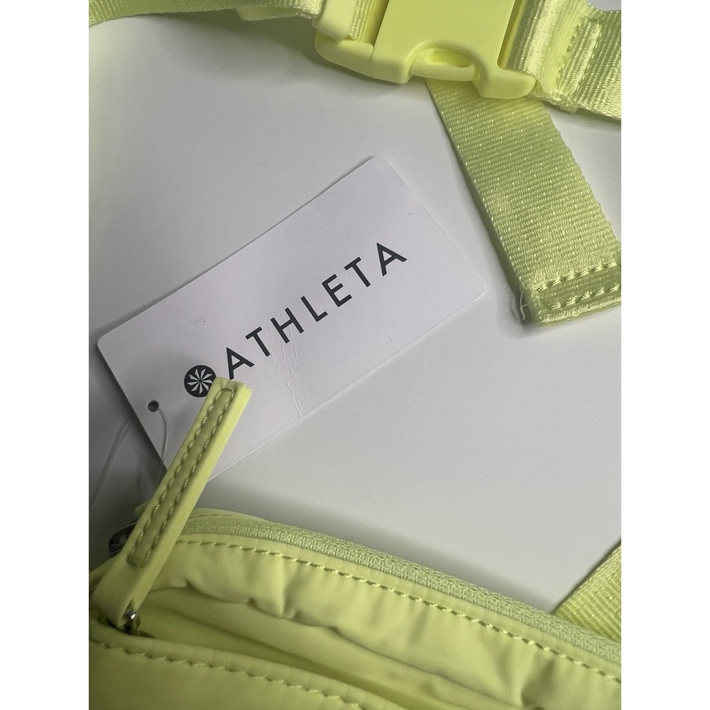 Athleta All About Crossbody Belt Bag Neon NWT Fanny Pack Mom Everyday Athletic - Picture 4 of 6